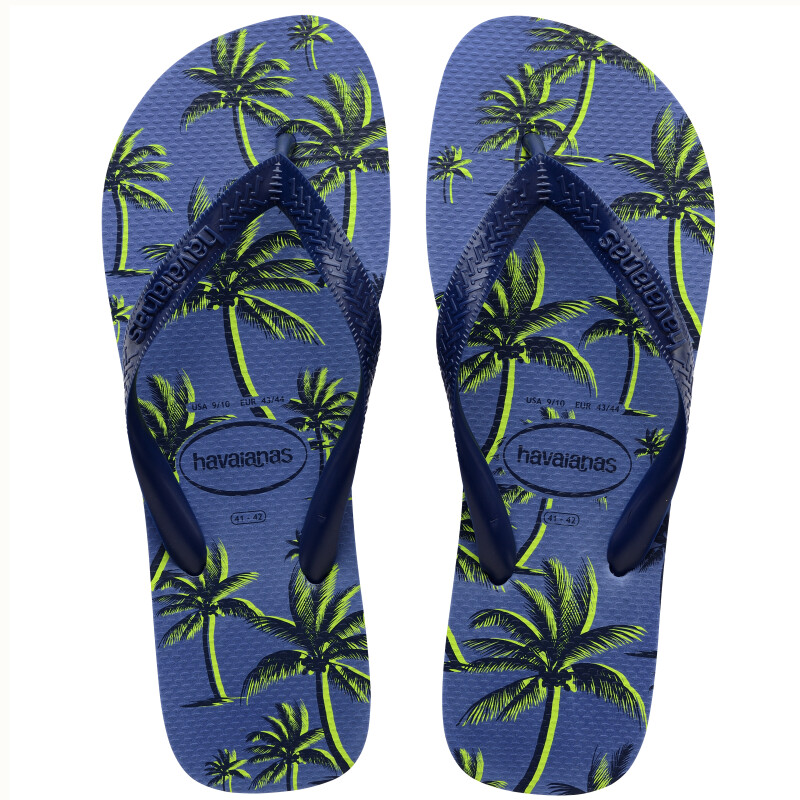 Sandalia de Hombre Havaianas Havaiana Aloha Azul Atractivo