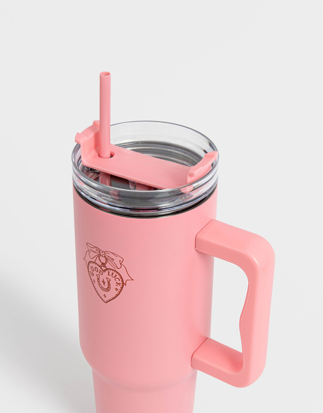 Accesorios Cocina Vaso Stanley Vaso Alto Térmico Estampado - Fucsia Medio