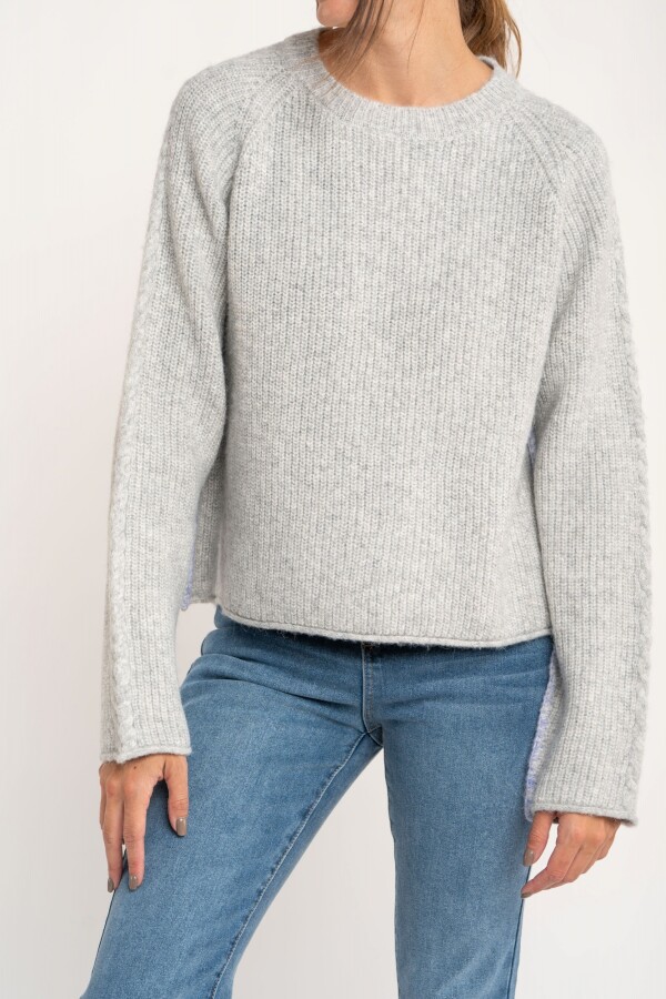 Sweater Gris Melange