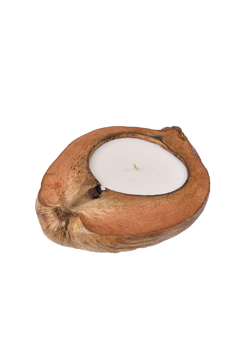 VELAS Y CANDELABROS CANDELABRO COCO 20DIAMX8H CM