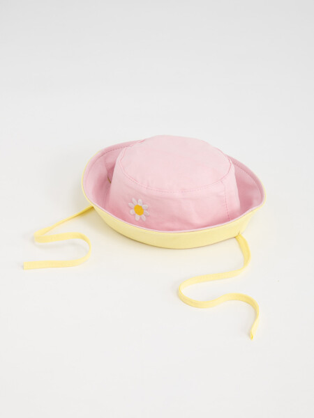 Gorro canvas reversible Rosa