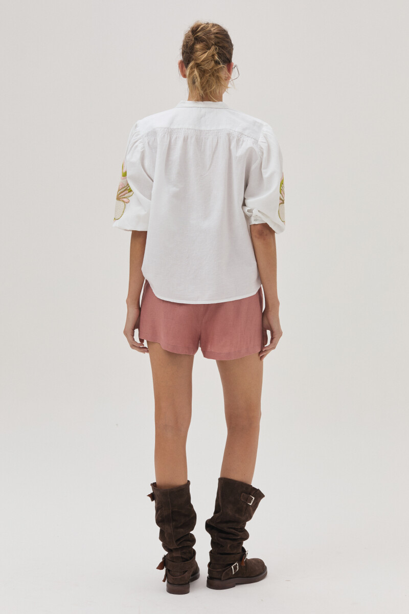 Camisa Begonia Blanco