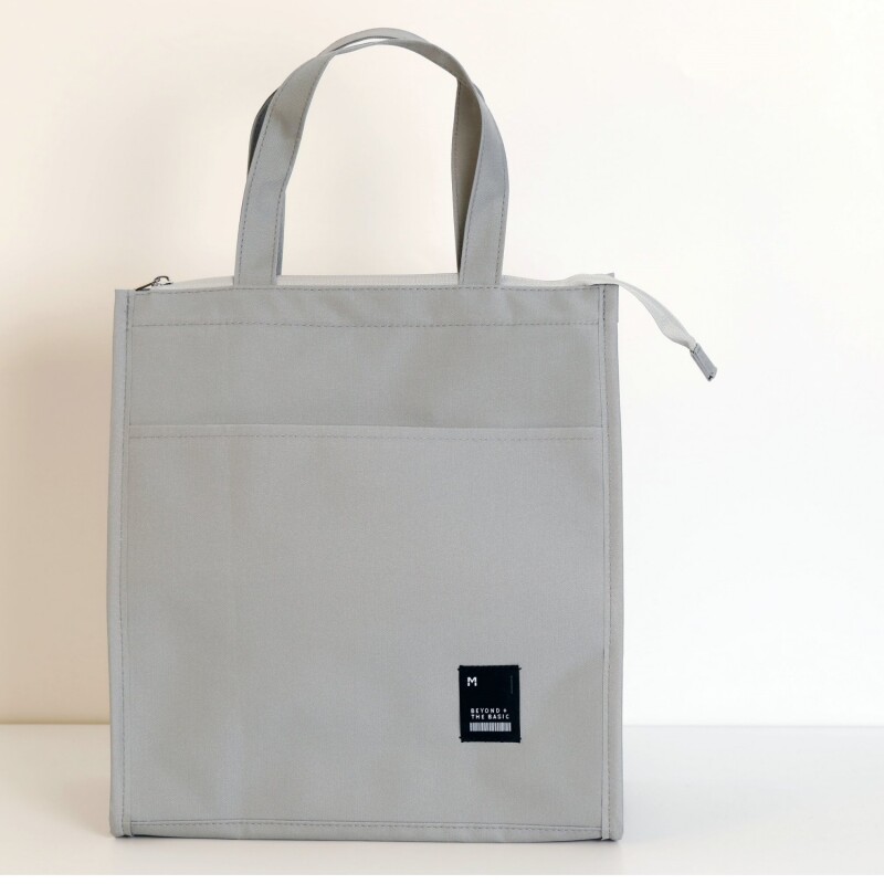 BOLSA DE ALMUERZO DE GRAN CAPACIDAD (GRIS) BOLSA DE ALMUERZO DE GRAN CAPACIDAD (GRIS)