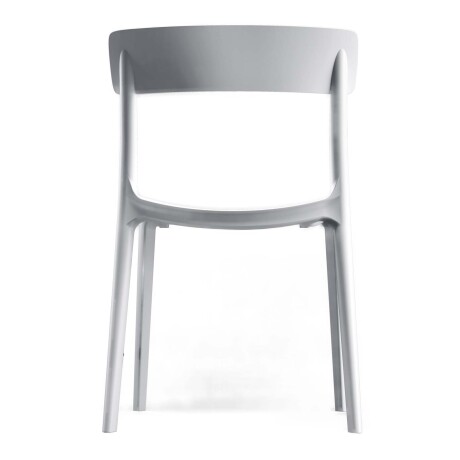 SILLA COMEDOR POLIPROPILENO BLANCO EXT PALMA
