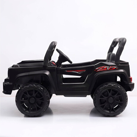 Auto A Bateria Cuatriciclo Wagon 4x4 C/control Remoto Negro