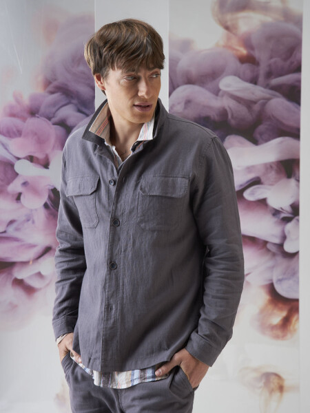 OVERSHIRT SOCHI BERENJENA