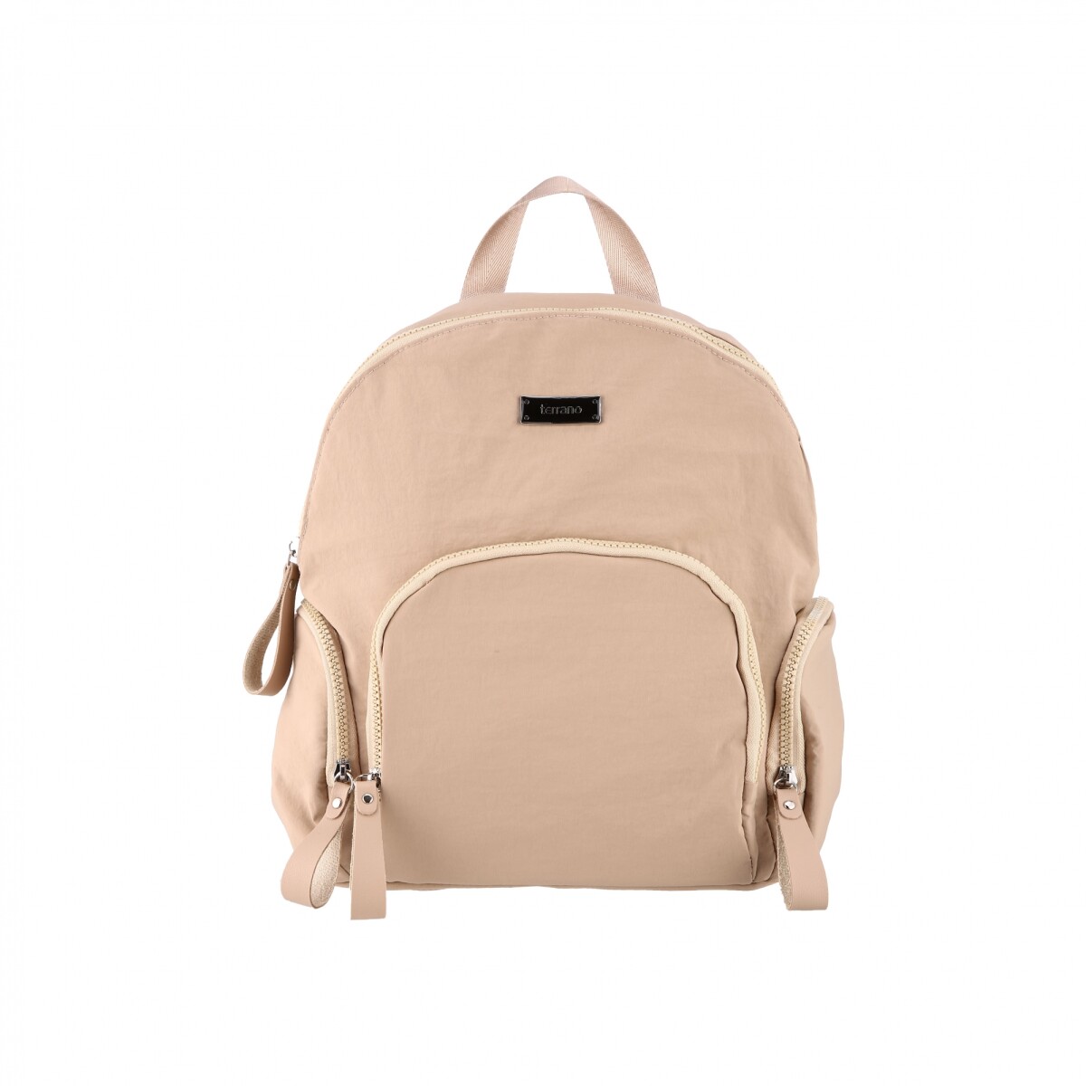 Mochila Lona Basic - Tela Taupe 
