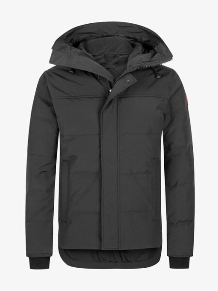 Canada Goose -Campera de poliéster con capucha, MacMillan Parka Gris