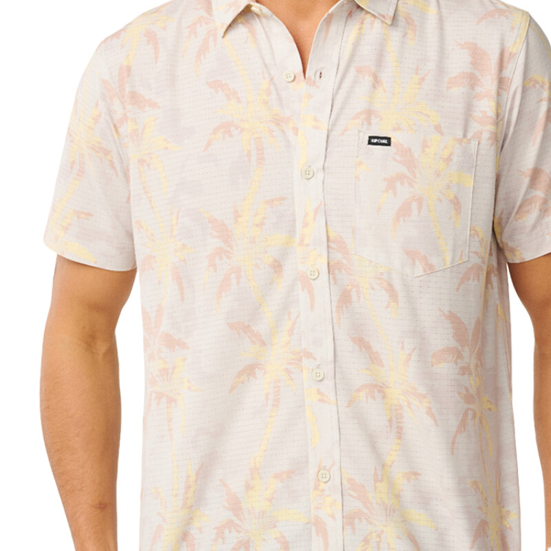 Camisa Rip Curl Vaporcool Sessions Aerotech - Blanco Camisa Rip Curl Vaporcool Sessions Aerotech - Blanco