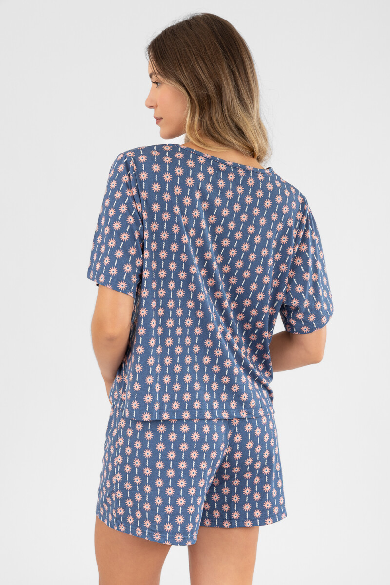 Style mica blue Azul