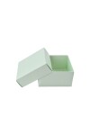 Caja eco 02 - 8x8x4,5 cm. VERDE AGUA