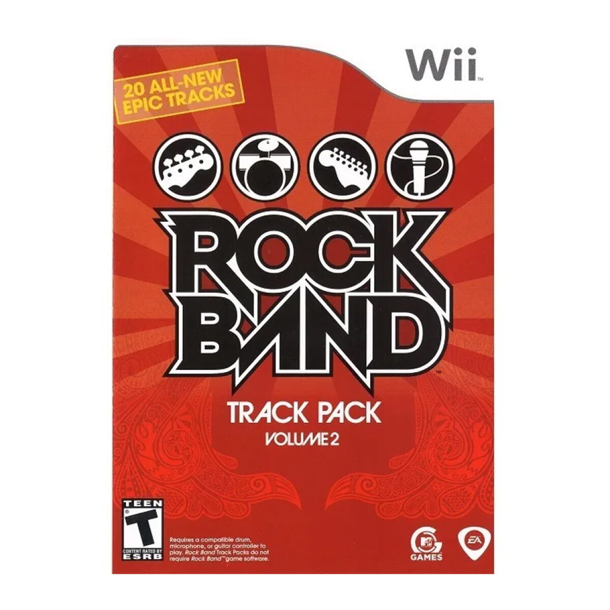 Rock Band Track Pack Volume 2 - Nintendo Wii 
