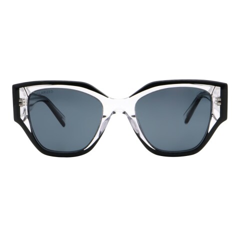 Lentes de Sol Chilli Beans Delhi Transparente - Negro