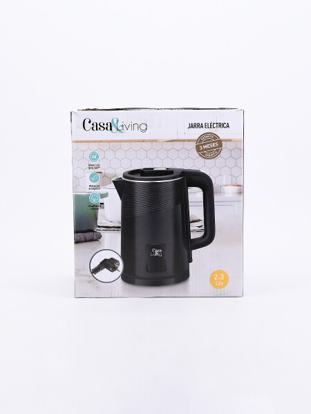 JARRA ELÉCTRICA 2,3L NEGRO