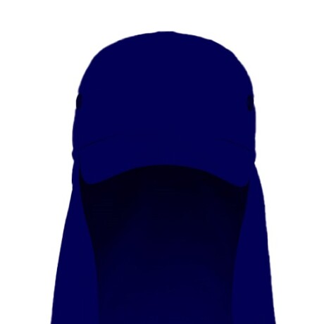 Gorro Visera con Tapanuca Azul