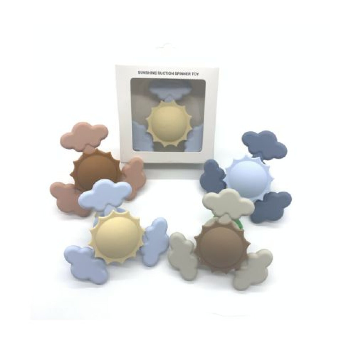 Spinner De Silicona Con Succion 