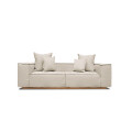 Sillón Luciana 3 Cuerpos Beige