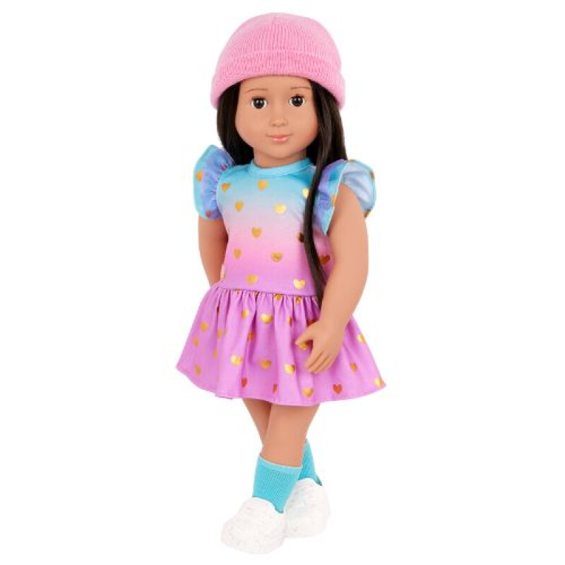 SET ROPA - VESTIDO c/CORAZONES Set Ropa - Vestido C/corazones