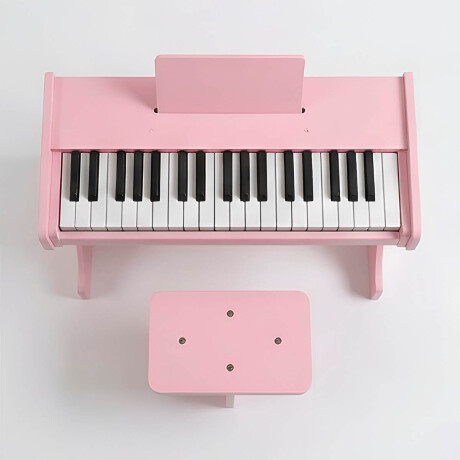 Órgano Teclado Musical Madera Clásico Beethoven Niño Rosa