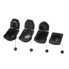 Cafetera Elec 4 en 1 Multi Capsula Hausberg Cafetera Elec 4 en 1 Multi Capsula Hausberg
