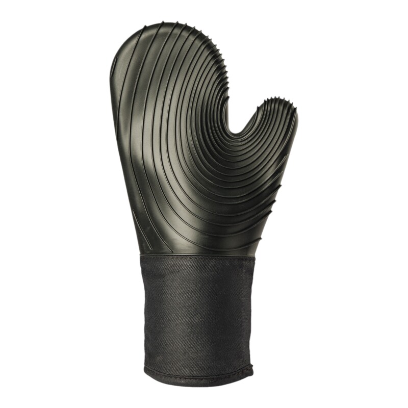 Guante Manopla De Cocina Agarradera De Silicona Gastronomía Negro