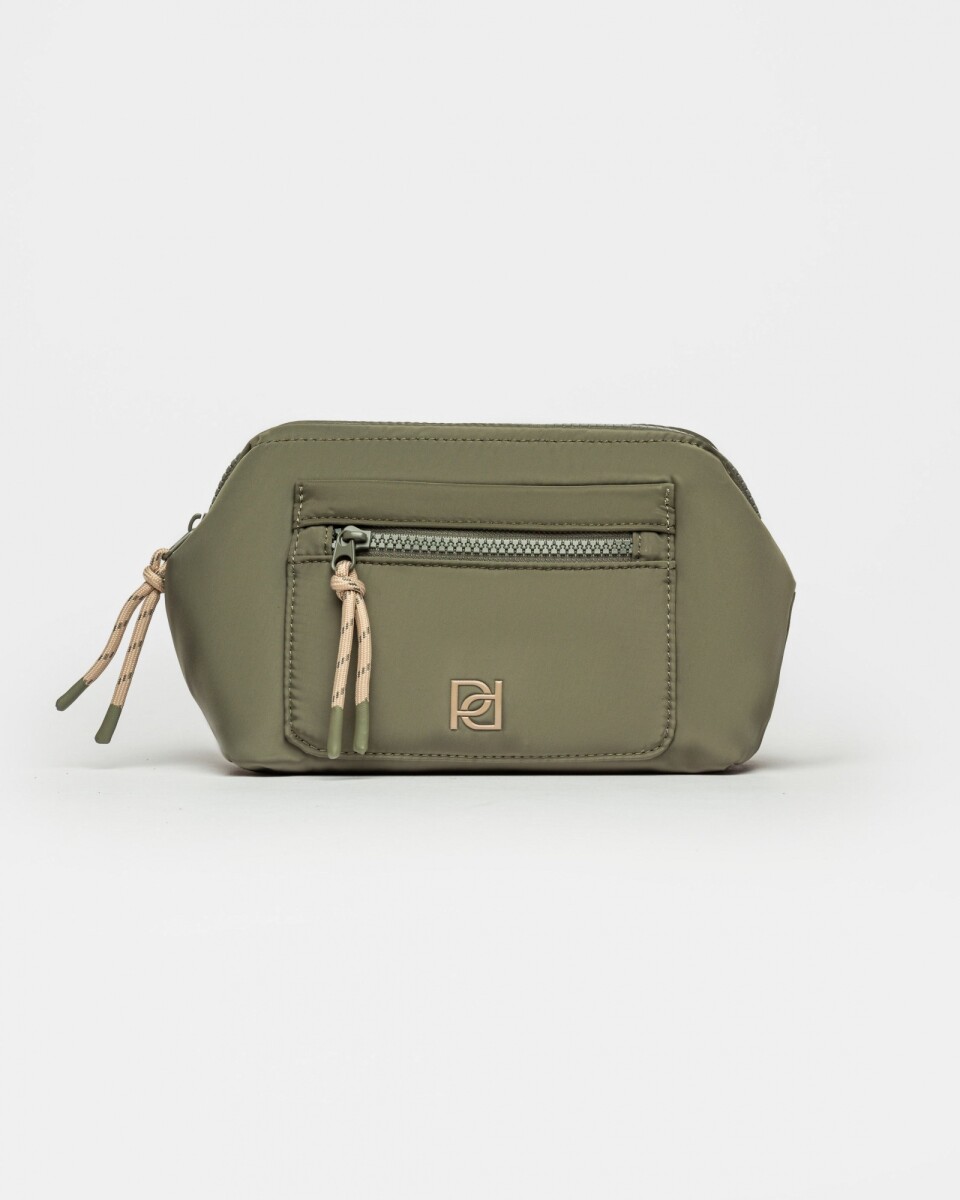 Porta cosméticos Vanity Fair en nylon - Verde 