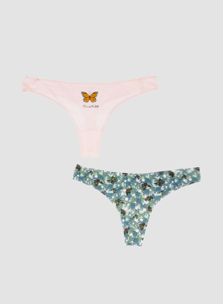 Pack x 2 string cotton frida Flores