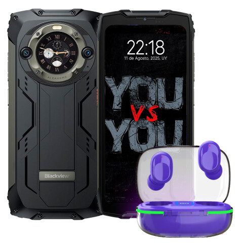 Blackview Bv9300 Pro 24gb/256gb + Regalo PK CEL BLACKVIEW BV9300PRO NEGRO +REGALO