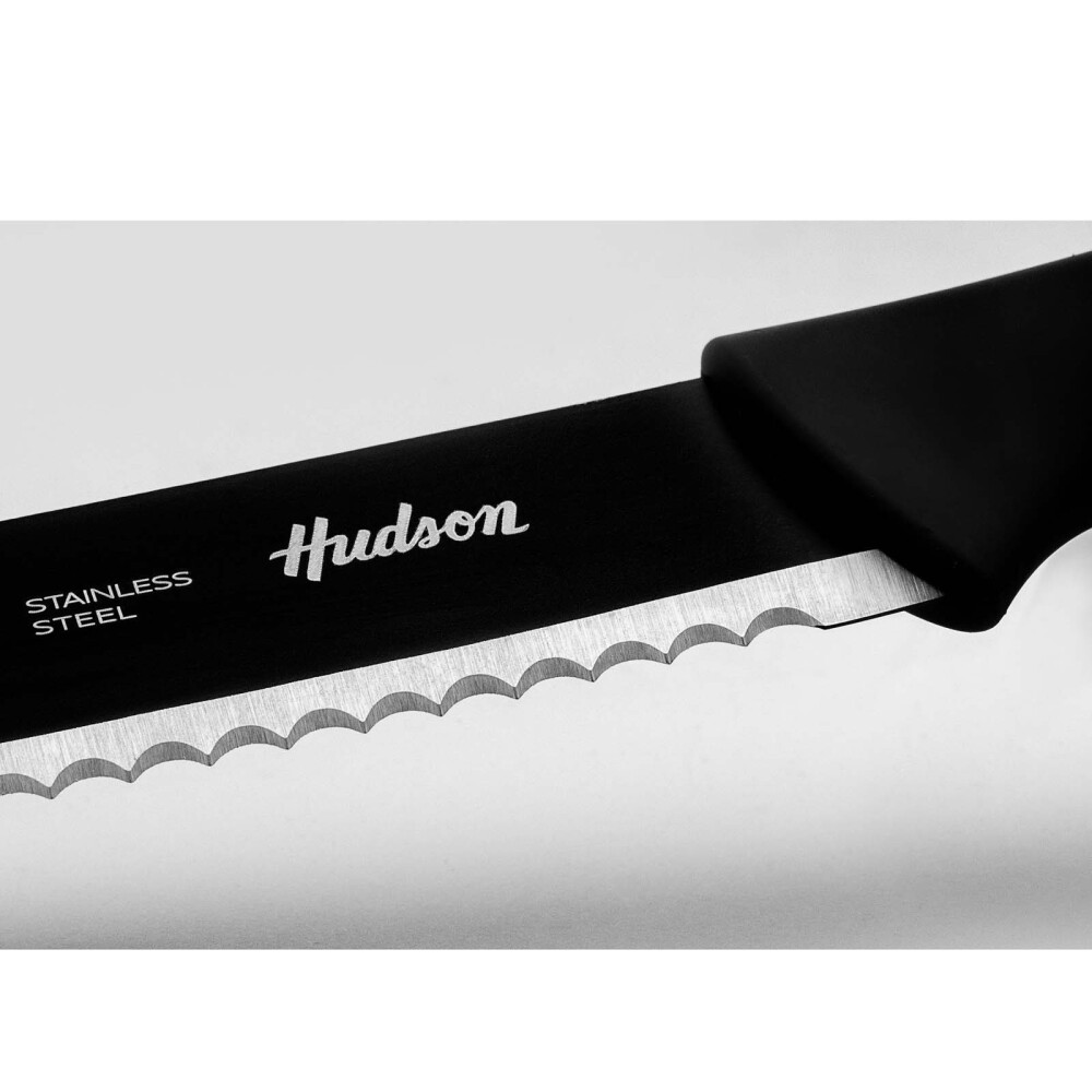 CUCHILLO PAN DESIGN ACERO-INOXIDABLE NEGRO DGBD08