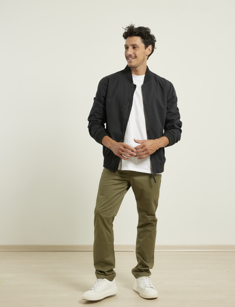 300201 CAMPERA BOMBER HARRY Negro