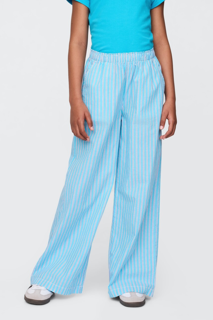 Jean Baggy Niña Blue Stripe