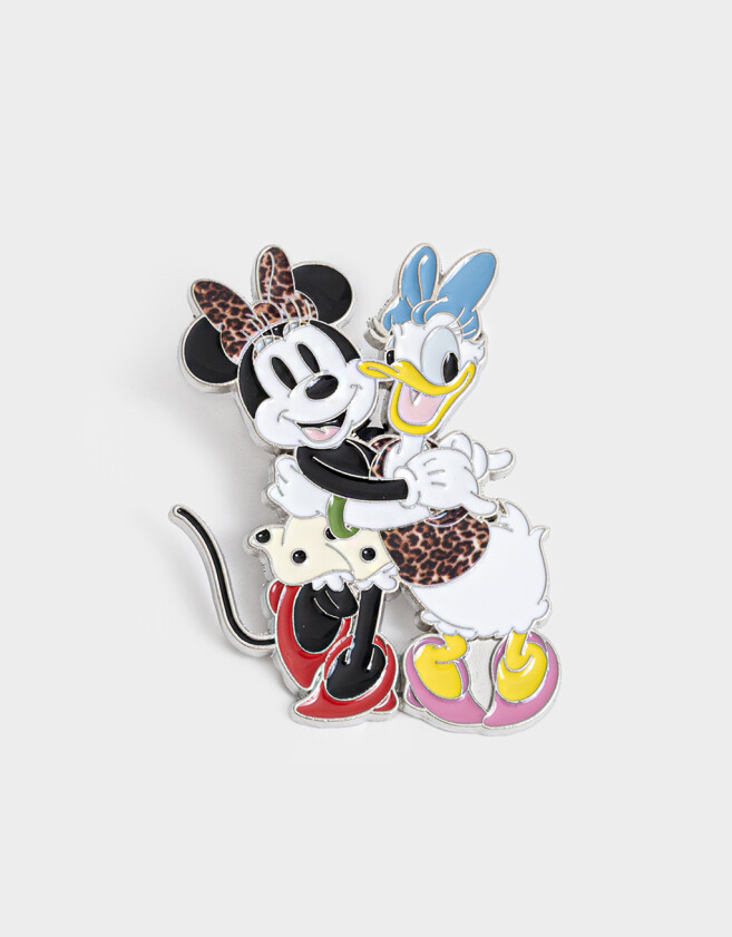 Pin Esmaltado Pin Jumbo Esmaltado Minnie Y Daisy - Combinacion Multicolor