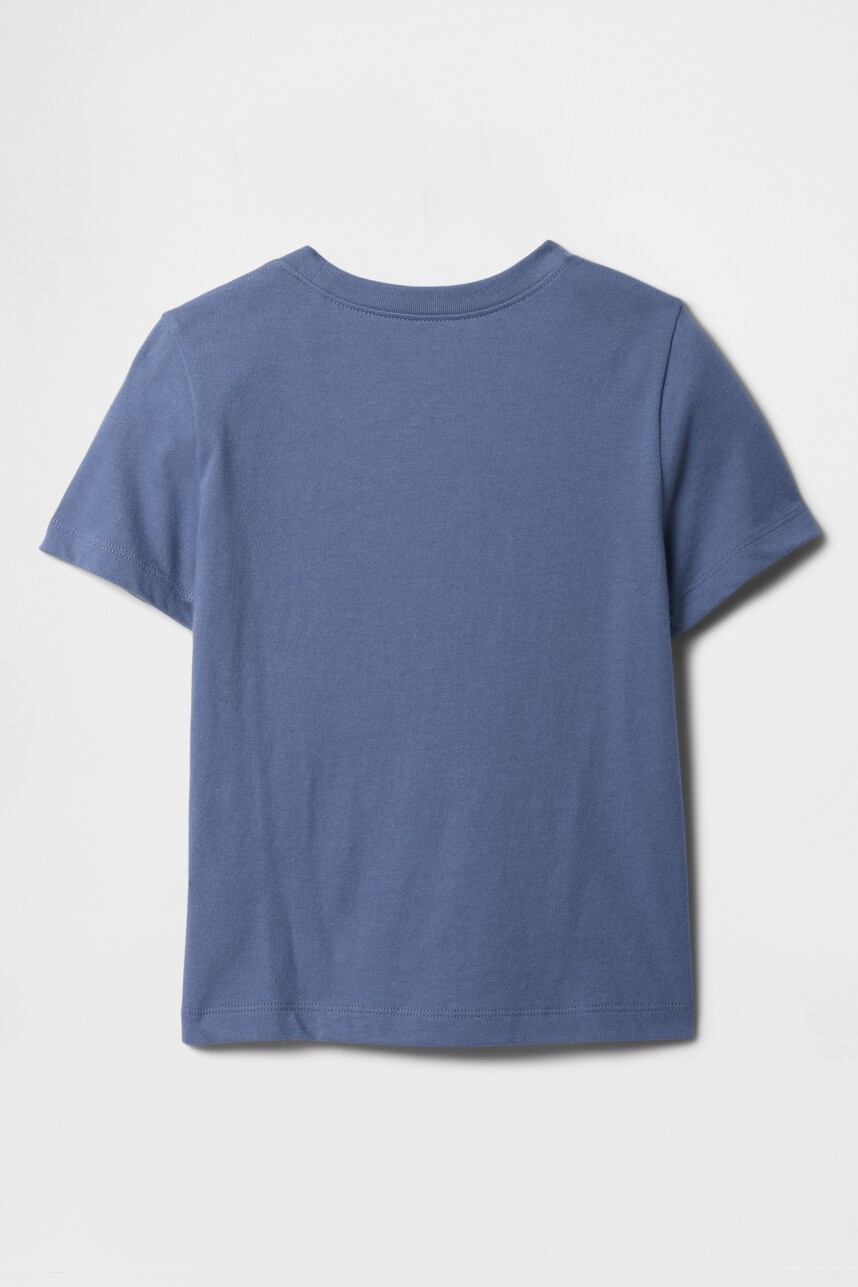 Remera Logo Gap Disney Toddler Niño Bijoue Blue