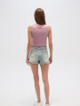 Short Grelo Celeste