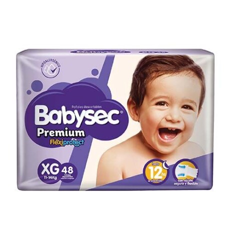 Pañales Babysec Premium Xg 48 Unidades 001
