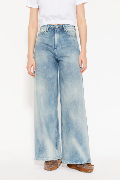 JEANS LINA GARDEN Azul