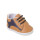 Tenis Acordonado Bebe Marron / Azul