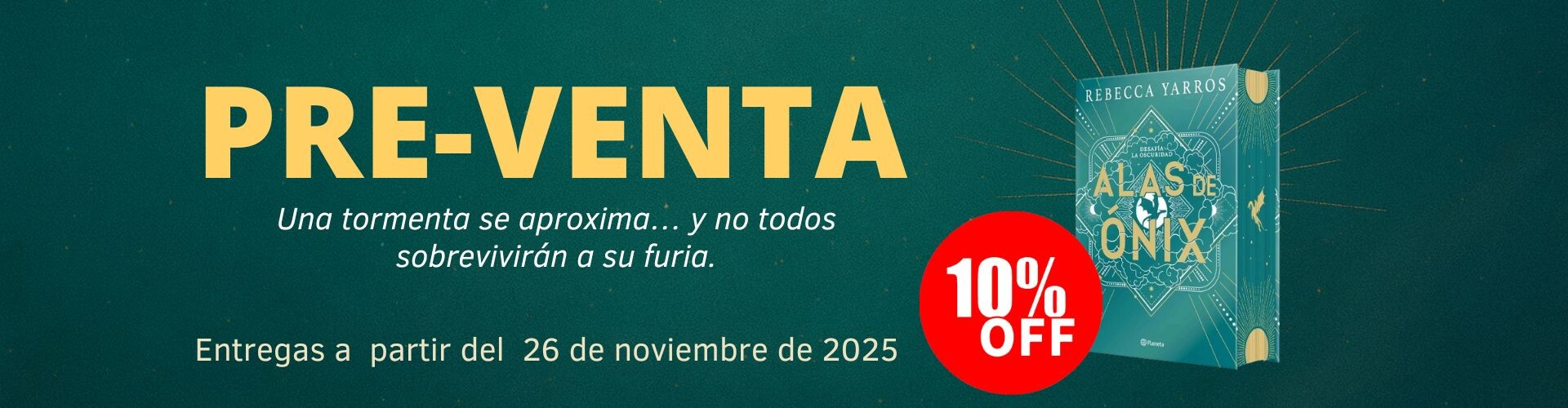 PRE-VENTA. Alas de ónix. Edición coleccionista limitada.