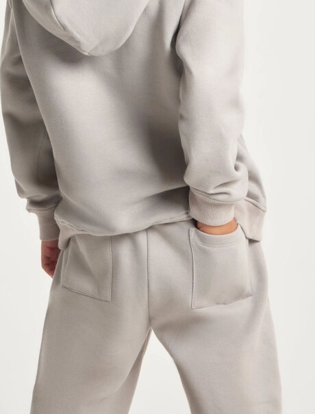 PANTALÓN BABUCHA INFANTIL CON PUÑO ELASTIZADO GRIS