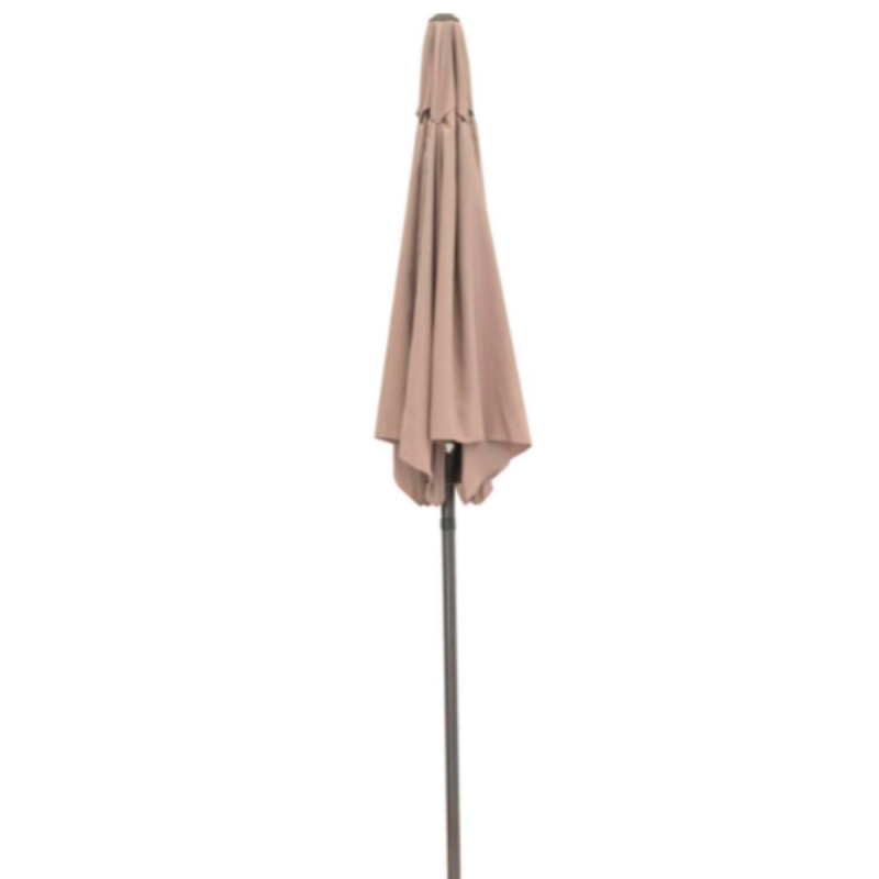 Sombrilla de Patio 270 cm Taupe Sombrilla de Patio 270 cm Taupe