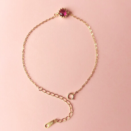 Pulsera INDIRA en Plata 925 con baño de oro 18k. Pulsera INDIRA en Plata 925 con baño de oro 18k.