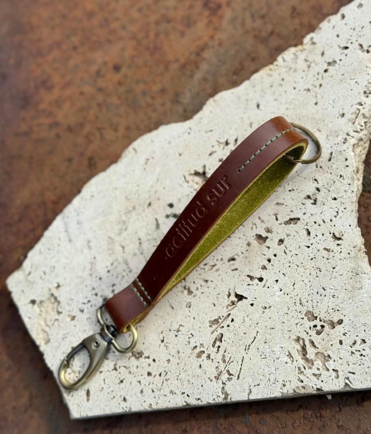 Colorful Key Chain - Camel