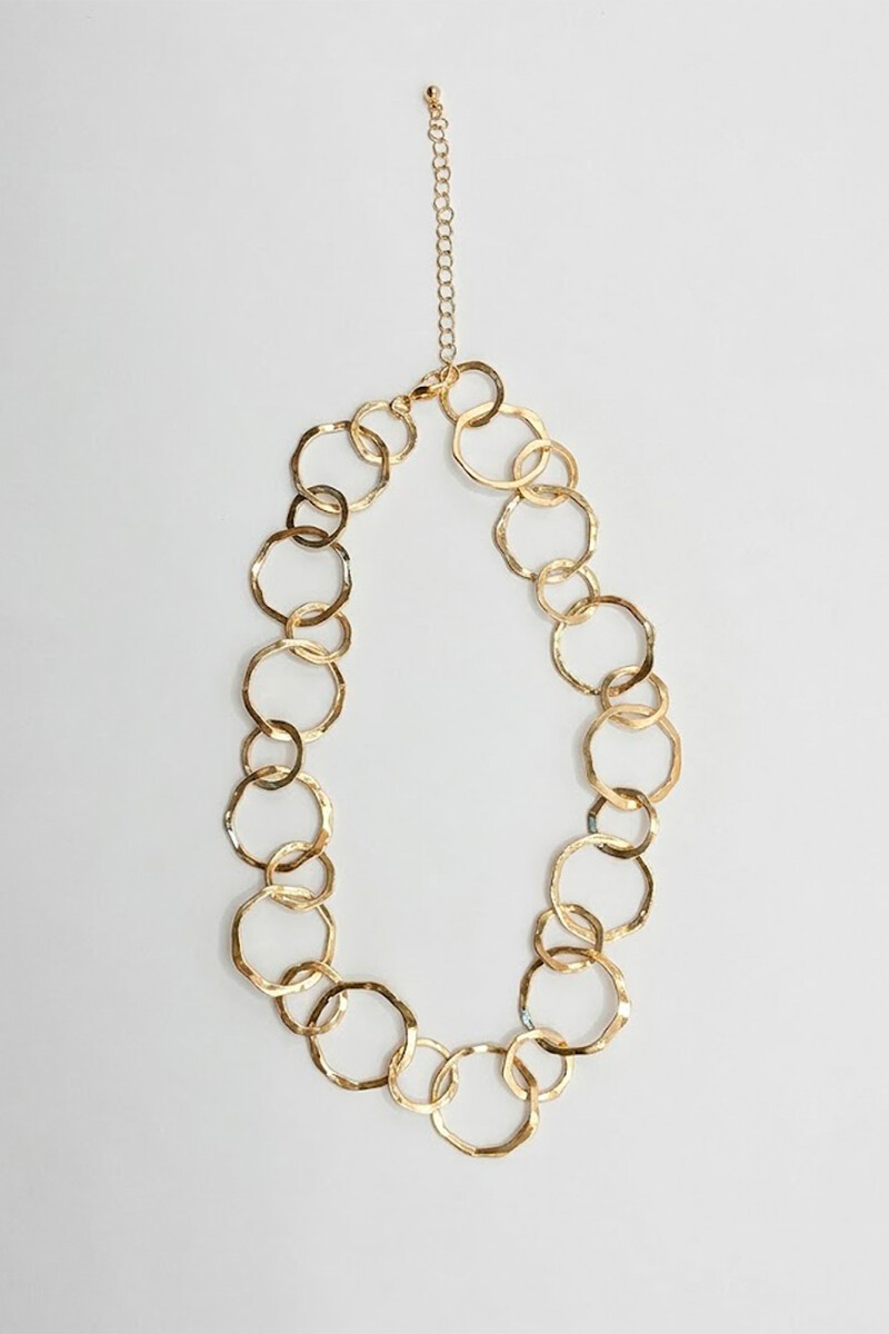 COLLAR ARO IRREGULAR ORO