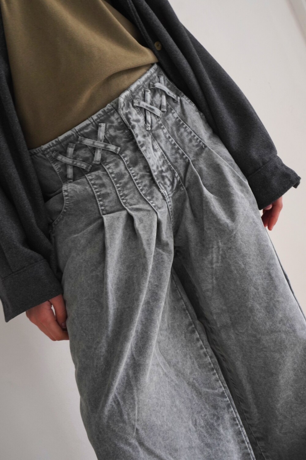 Cross Pants Vaquero Gris