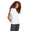 Adidas Remera Mujer W 3s Sj T B Blanco-negro