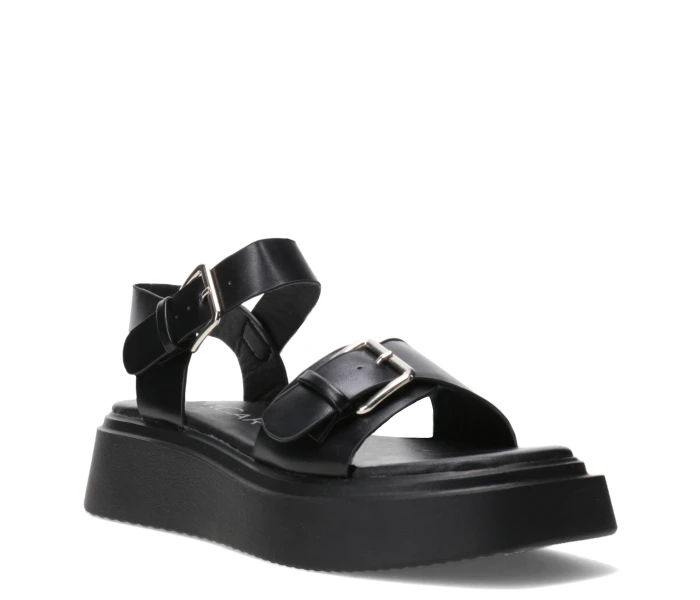 Sandalia MOPP con hebillas Black