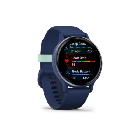 Reloj Garmin Vivoactive 5 Con Bisel de Aluminio Azul