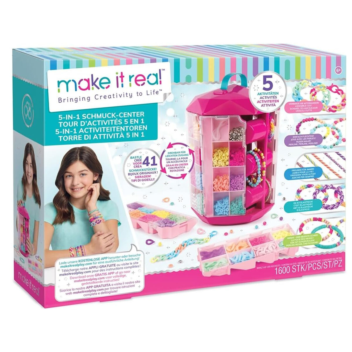 Set Torre Para Crear Pulseras Make It Real 