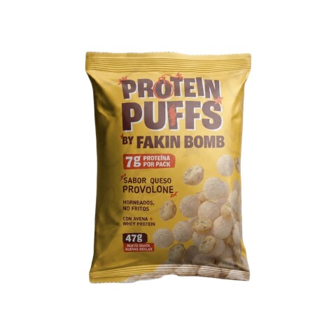 Protein Puffs Queso Provolone 47g Fakin Bomb Protein Puffs Provolone Fakin