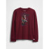 FR MVL LS GRAPHIC TEE RED DELICIOUS